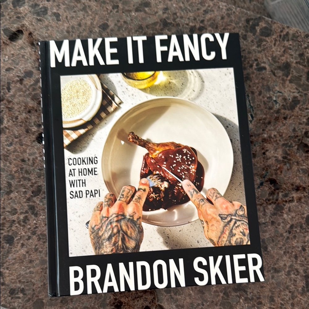Make It Fancy Cookbook by - Black Cover